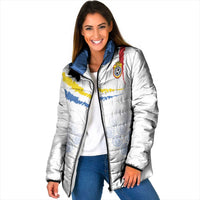 Custom DR Congo Football Padded Jacket Road To Champions - Wonder Print Shop