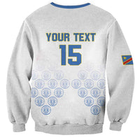 Custom DR Congo Football Sweatshirt Road To Champions - Wonder Print Shop