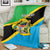 Personalised Tanzania Union Day Blanket Coat Of Arms With Map