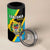 Personalised Tanzania Union Day 4 in 1 Can Cooler Tumbler Coat Of Arms With Map