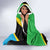 Personalised Tanzania Union Day Hooded Blanket Coat Of Arms With Map