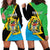 Personalised Tanzania Union Day Hoodie Dress Coat Of Arms With Map