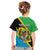 Personalised Tanzania Union Day Kid T Shirt Coat Of Arms With Map