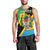 Personalised Tanzania Union Day Men Tank Top Coat Of Arms With Map