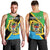 Personalised Tanzania Union Day Men Tank Top Coat Of Arms With Map