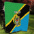 Personalised Tanzania Union Day Quilt Coat Of Arms With Map