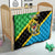 Personalised Tanzania Union Day Quilt Coat Of Arms With Map