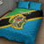 Personalised Tanzania Union Day Quilt Bed Set Coat Of Arms With Map