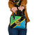 Personalised Tanzania Union Day Shoulder Handbag Coat Of Arms With Map