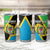 Personalised Tanzania Union Day Tumbler Cup Coat Of Arms With Map