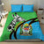 Tanzania Giraffe Bedding Set Coat Of Arms African Pattern