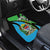 Tanzania Giraffe Car Mats Coat Of Arms African Pattern