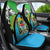 Tanzania Giraffe Car Seat Cover Coat Of Arms African Pattern