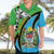 Tanzania Giraffe Hawaiian Shirt Coat Of Arms African Pattern