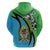 Tanzania Giraffe Hoodie Coat Of Arms African Pattern