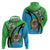 Tanzania Giraffe Hoodie Coat Of Arms African Pattern