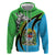 Tanzania Giraffe Hoodie Coat Of Arms African Pattern