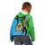 Tanzania Giraffe Kid Hoodie Coat Of Arms African Pattern