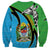 Tanzania Giraffe Sweatshirt Coat Of Arms African Pattern