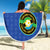 Custom Tanzania Football Beach Blanket Go Taifa Stars