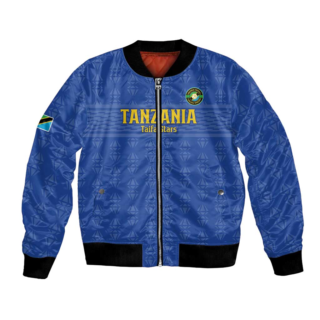 Custom Tanzania Football Bomber Jacket Go Taifa Stars