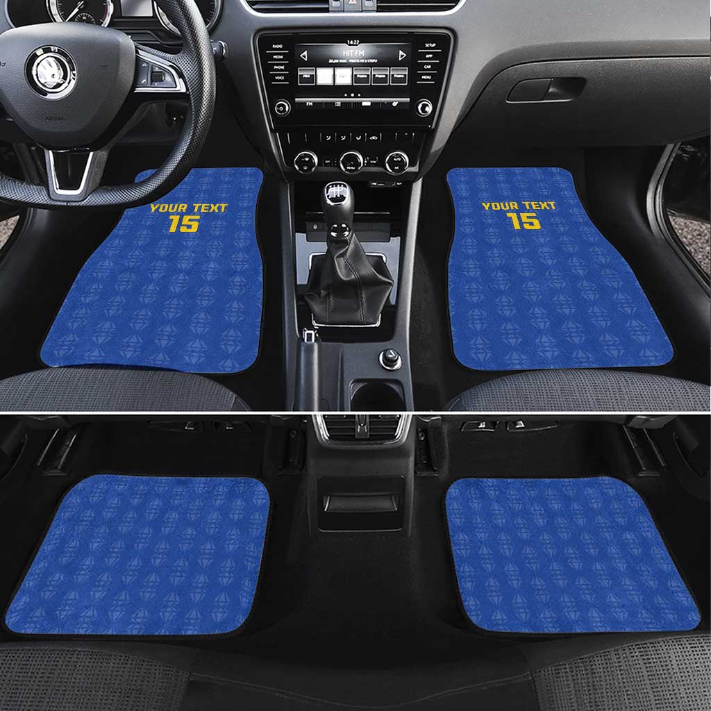 Custom Tanzania Football Car Mats Go Taifa Stars