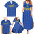 Custom Tanzania Football Family Matching Summer Maxi Dress and Hawaiian Shirt Go Taifa Stars