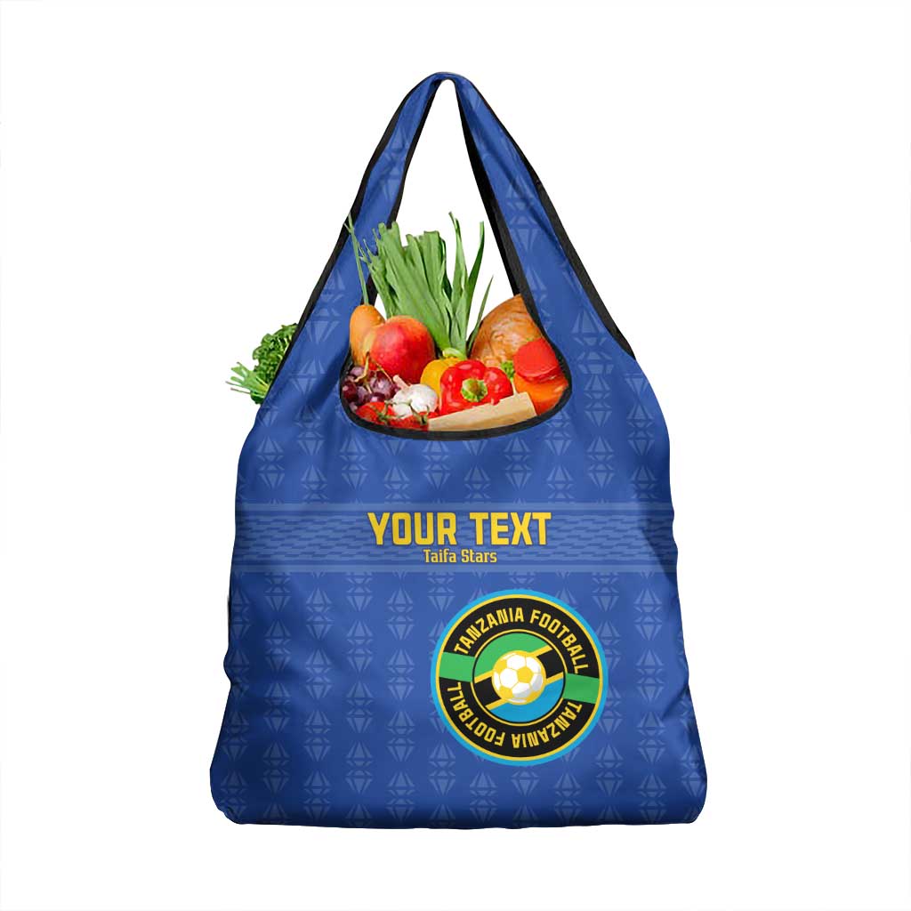 Custom Tanzania Football Grocery Bag Go Taifa Stars