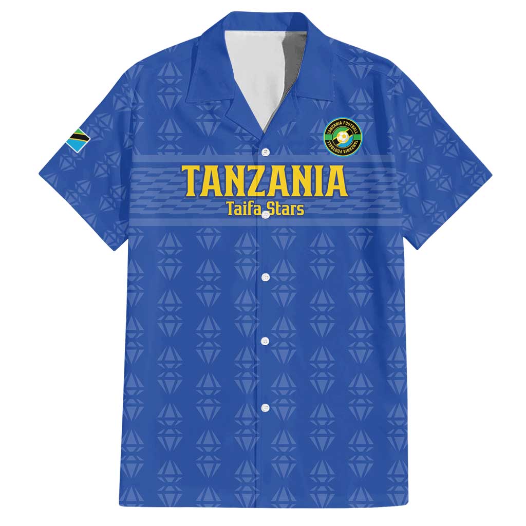 Custom Tanzania Football Hawaiian Shirt Go Taifa Stars