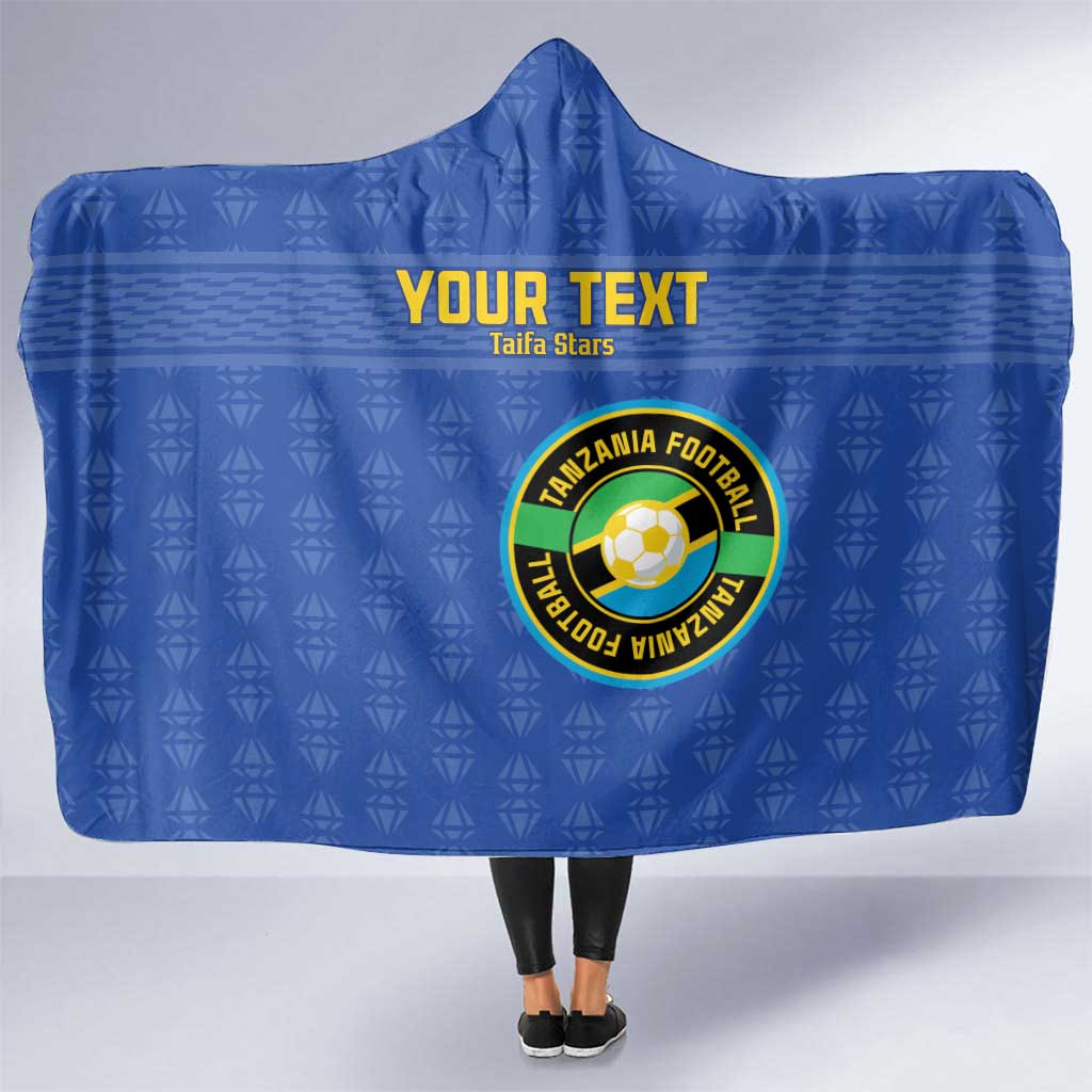 Custom Tanzania Football Hooded Blanket Go Taifa Stars