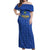 Custom Tanzania Football Off Shoulder Maxi Dress Go Taifa Stars