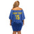 Custom Tanzania Football Off Shoulder Short Dress Go Taifa Stars