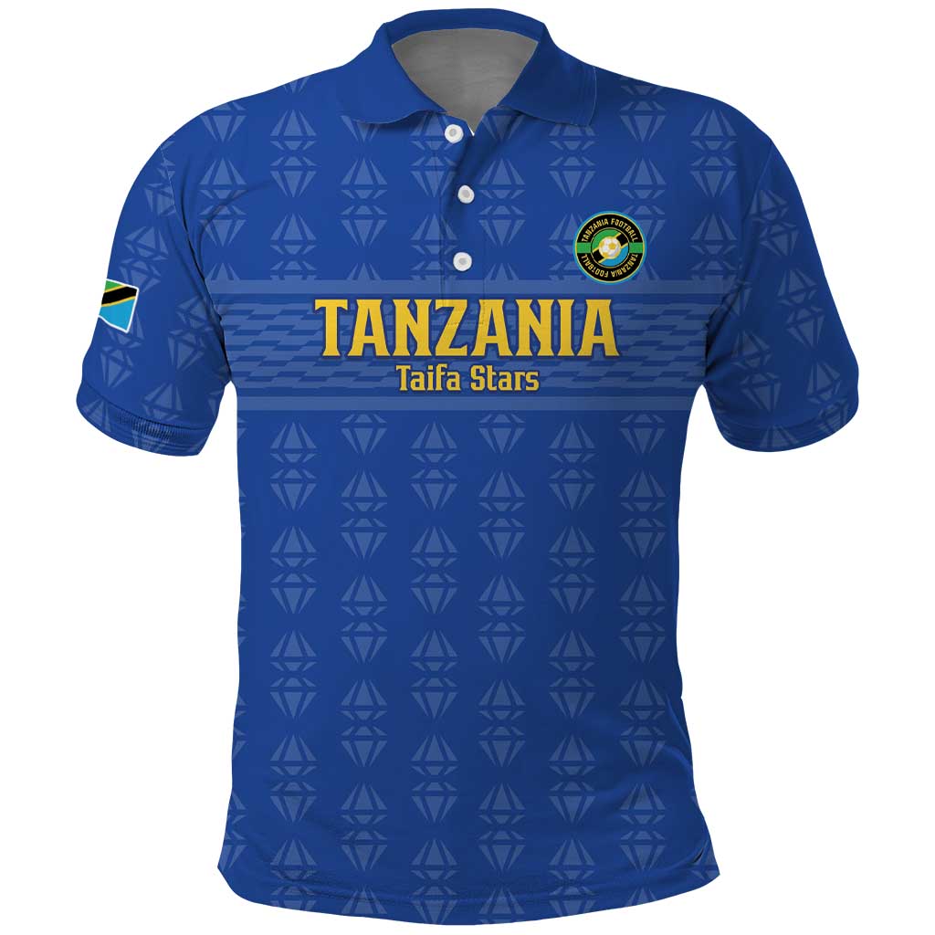 Custom Tanzania Football Polo Shirt Go Taifa Stars