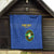 Custom Tanzania Football Quilt Go Taifa Stars