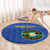 Custom Tanzania Football Round Carpet Go Taifa Stars