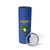 Custom Tanzania Football Skinny Tumbler Go Taifa Stars