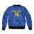 Custom Tanzania Football Sleeve Zip Bomber Jacket Go Taifa Stars