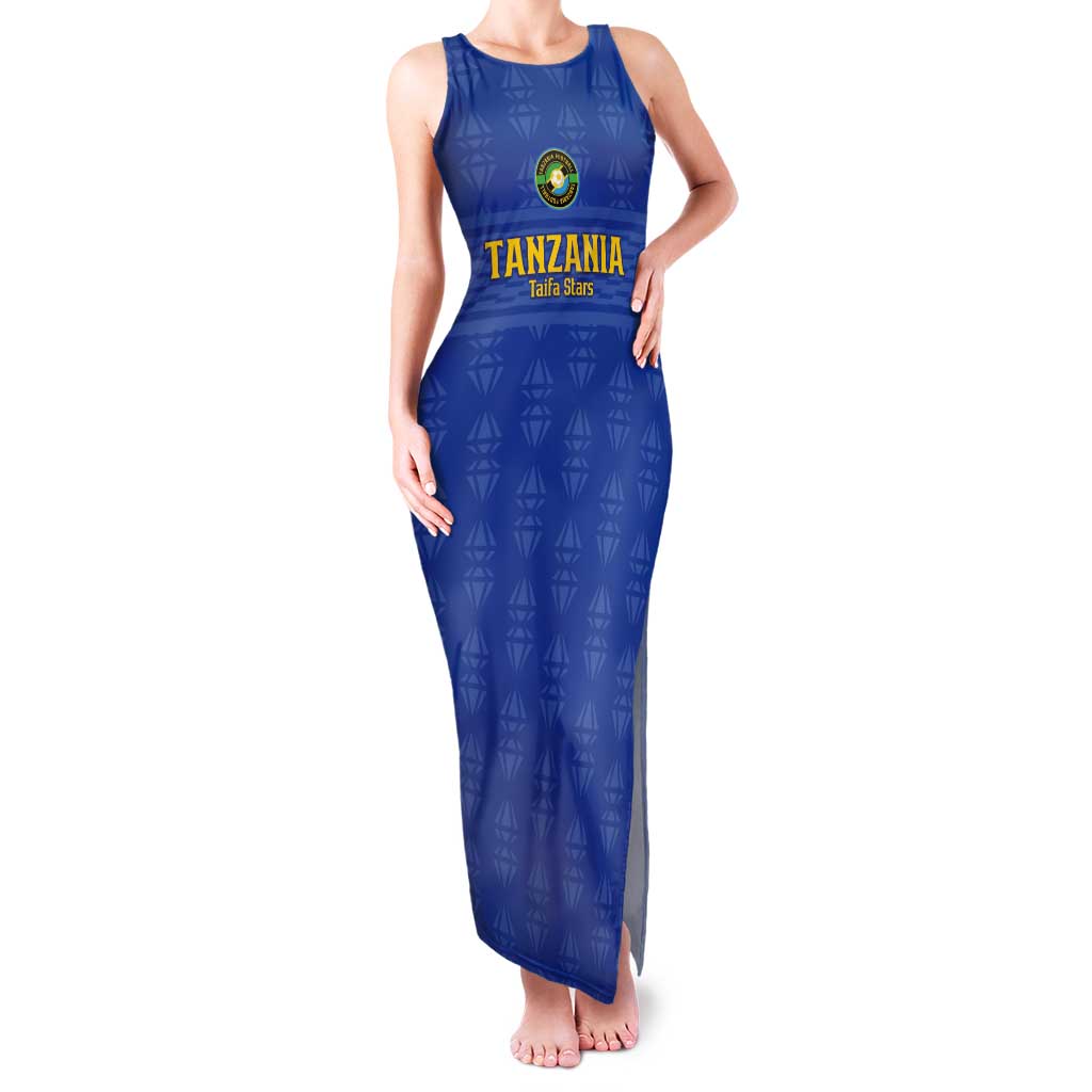 Custom Tanzania Football Tank Maxi Dress Go Taifa Stars