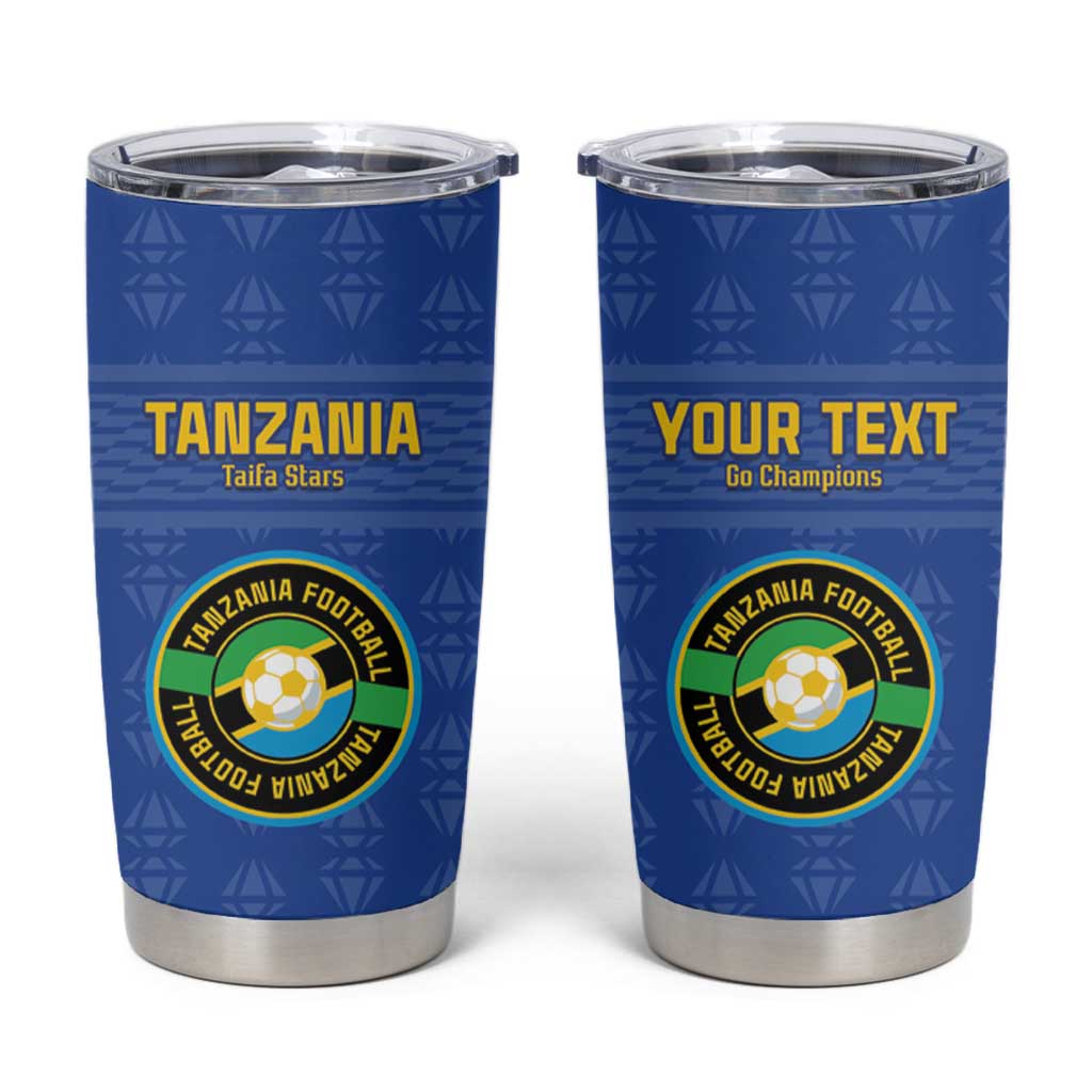 Custom Tanzania Football Tumbler Cup Go Taifa Stars