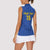 Custom Tanzania Football Women Sleeveless Polo Shirt Go Taifa Stars