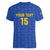 Custom Tanzania Football Women V-Neck T-Shirt Go Taifa Stars