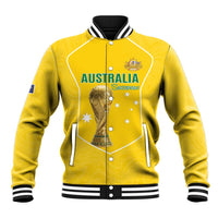 Custom Australia Soccer Baseball Jacket Aussie Aussie Oi Oi Oi