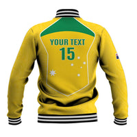 Custom Australia Soccer Baseball Jacket Aussie Aussie Oi Oi Oi