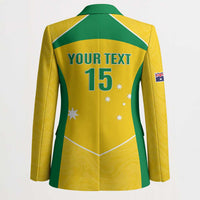 Custom Australia Soccer Blazer Aussie Aussie Oi Oi Oi