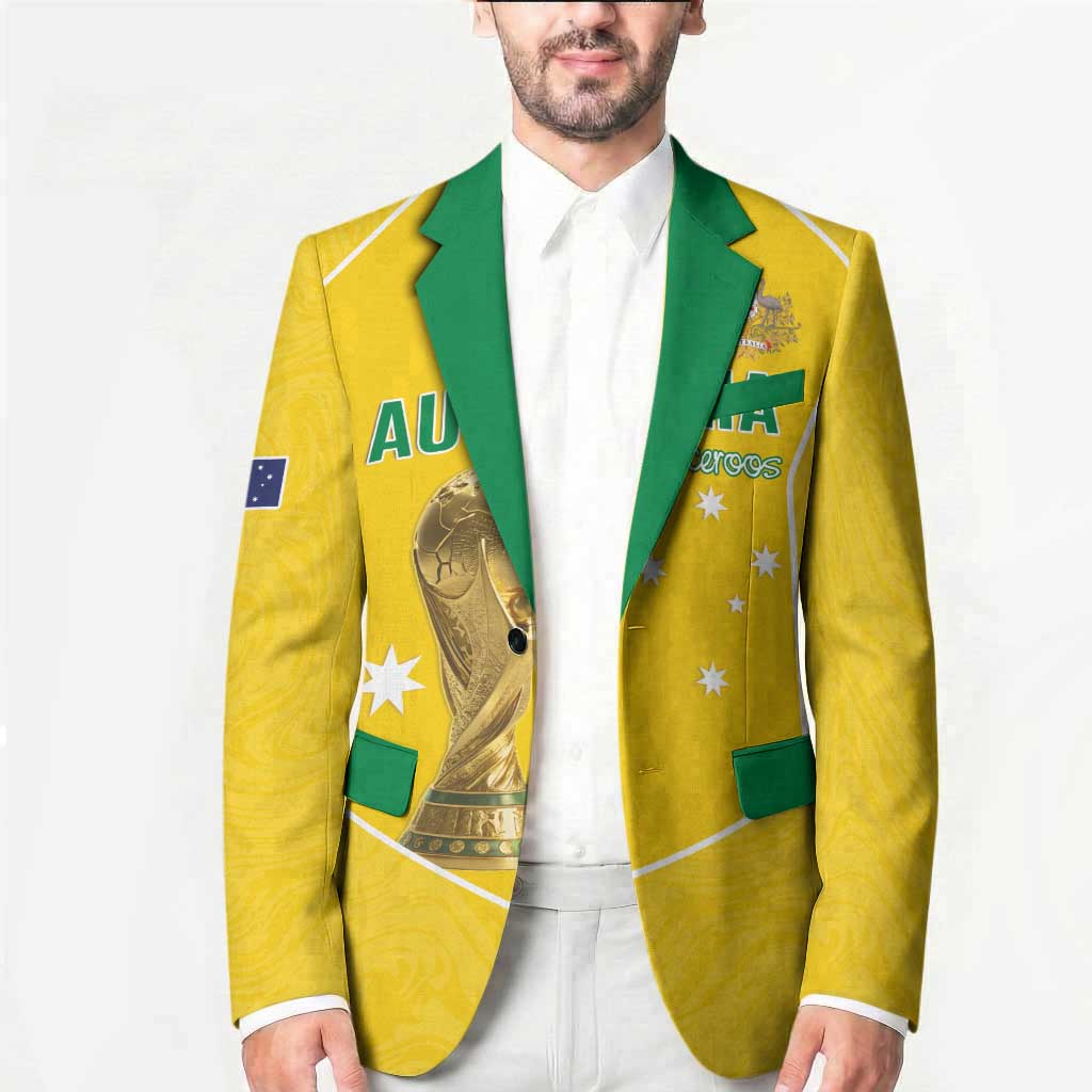 Custom Australia Soccer Blazer Aussie Aussie Oi Oi Oi