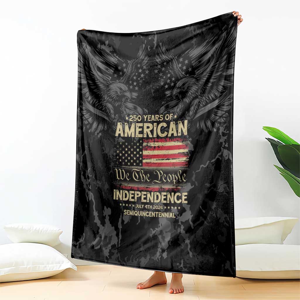United States Blanket Semiquincentennial Anniversary - Camo Style