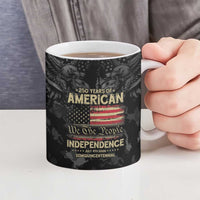 United States Ceramic Mug Semiquincentennial Anniversary - Camo Style