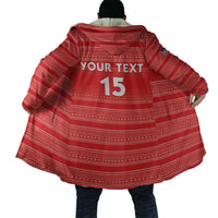 Custom Liberia Football Cloak Women Red Jersey - Wonder Print Shop