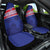 Custom Haiti Football Car Seat Cover Les Grenadiers - Royal Palm - Wonder Print Shop