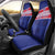 Custom Haiti Football Car Seat Cover Les Grenadiers - Royal Palm - Wonder Print Shop